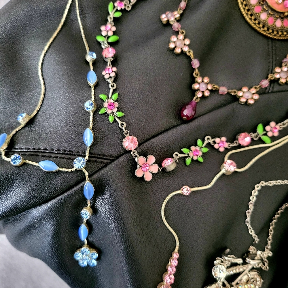 Amazing colors rhinestone jewelry lot